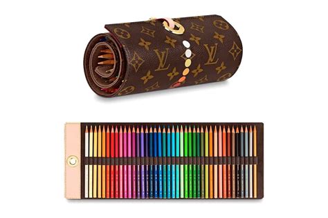 louis vuitton pencil colors|louis vuitton pencil case roll.